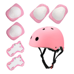 Set De 7 Protecciones Para Niños Casco Rodilleras Coderas - Imagen 9