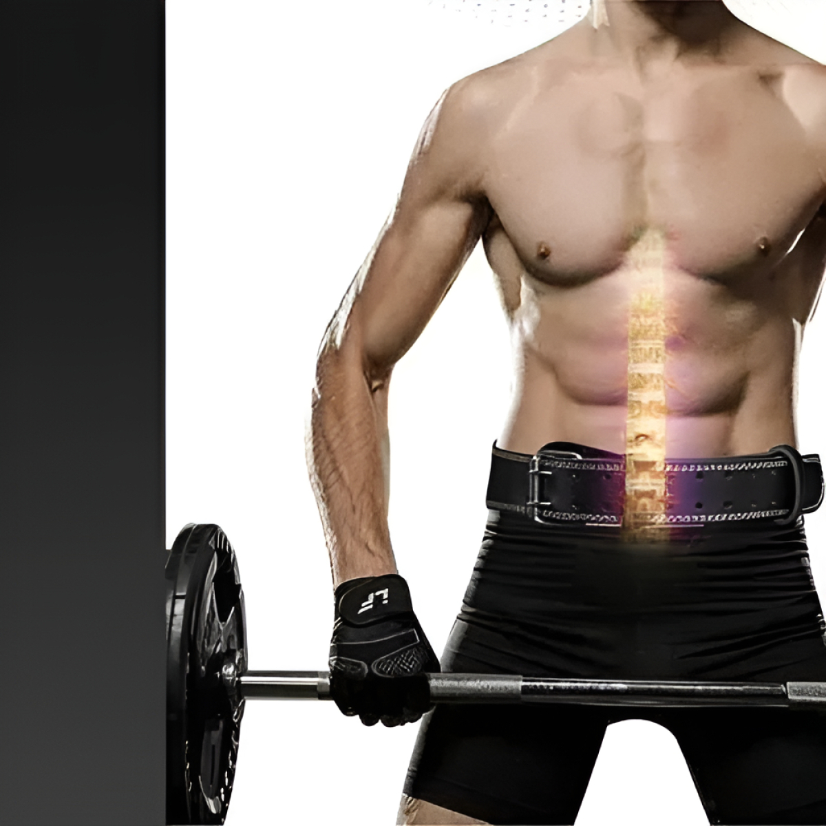 Cinturon Para Gimnasio Pesas Musculacion Crossfit - Imagen 3