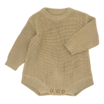 Buzo Body Para Bebe Manga Larga Tejido Cómodo Invierno - Imagen 9