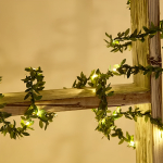 Guia Led Decorativa Con Luz Hojitas Planta Deco Home 2 Metro - Imagen 5
