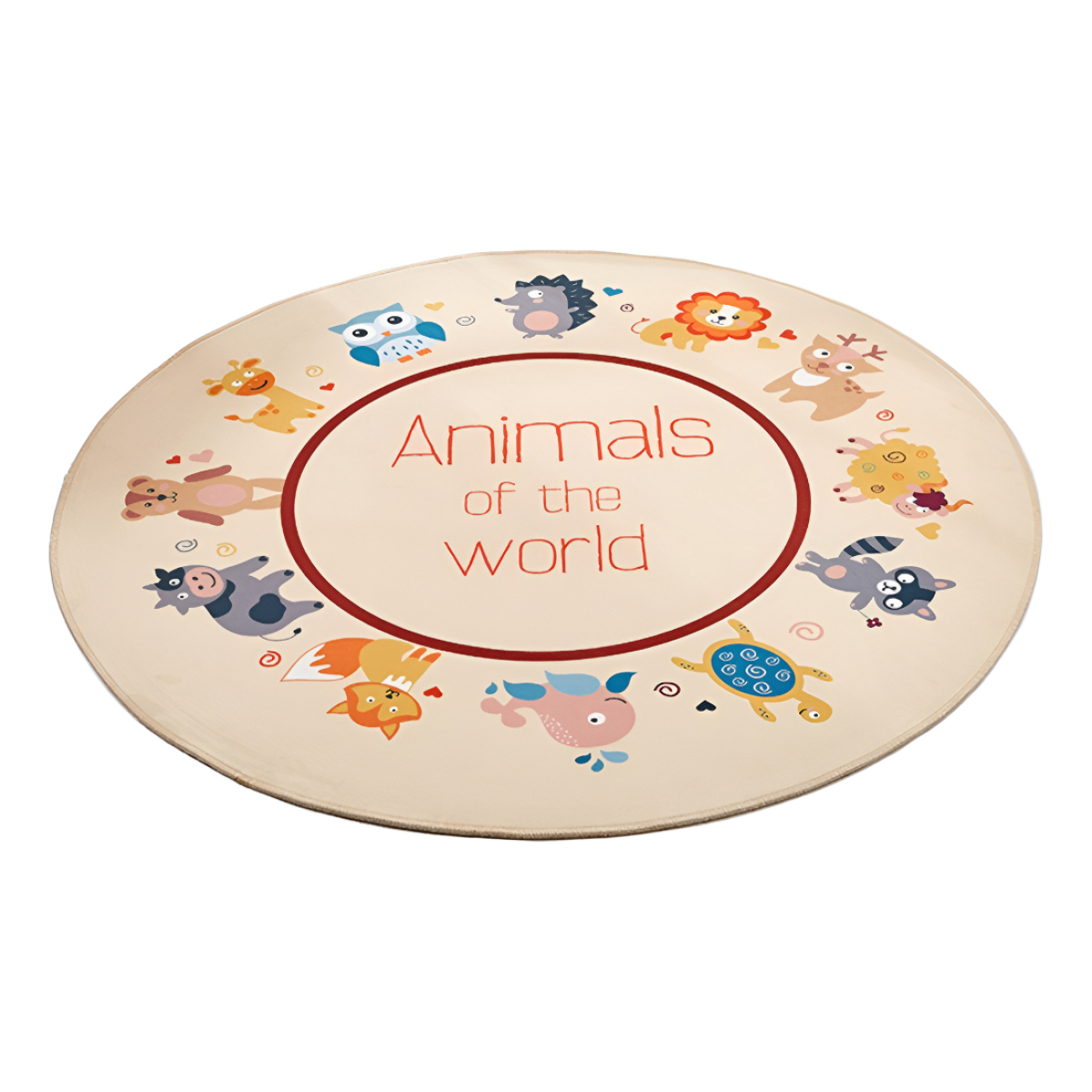 Alfombra Infantil Con Motivos De Animales - Imagen 5