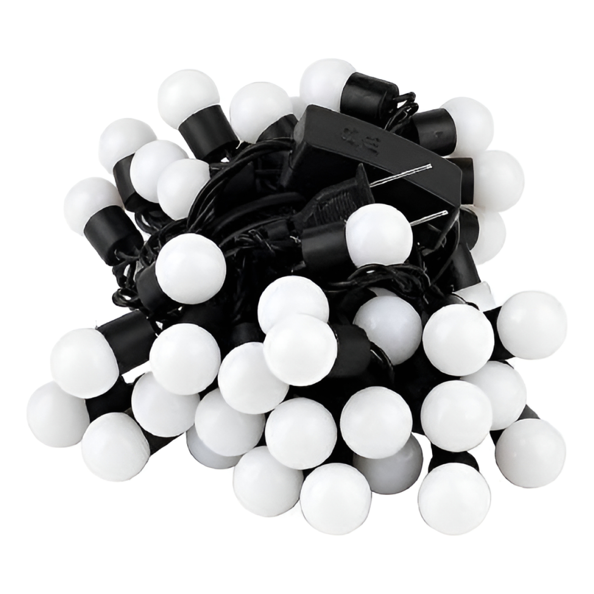 Guia Luces Decoración Mini Bombita Calidas Fiestas 50 Led - Imagen 1