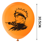 Pack X 18 Globos De Cumpleaños Diseño Naruto - Iluminaras - Imagen 2