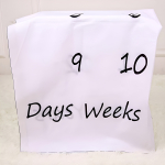 Manta Para Fotografia Recien Nacido Fechas Medidas Meses - Imagen 12