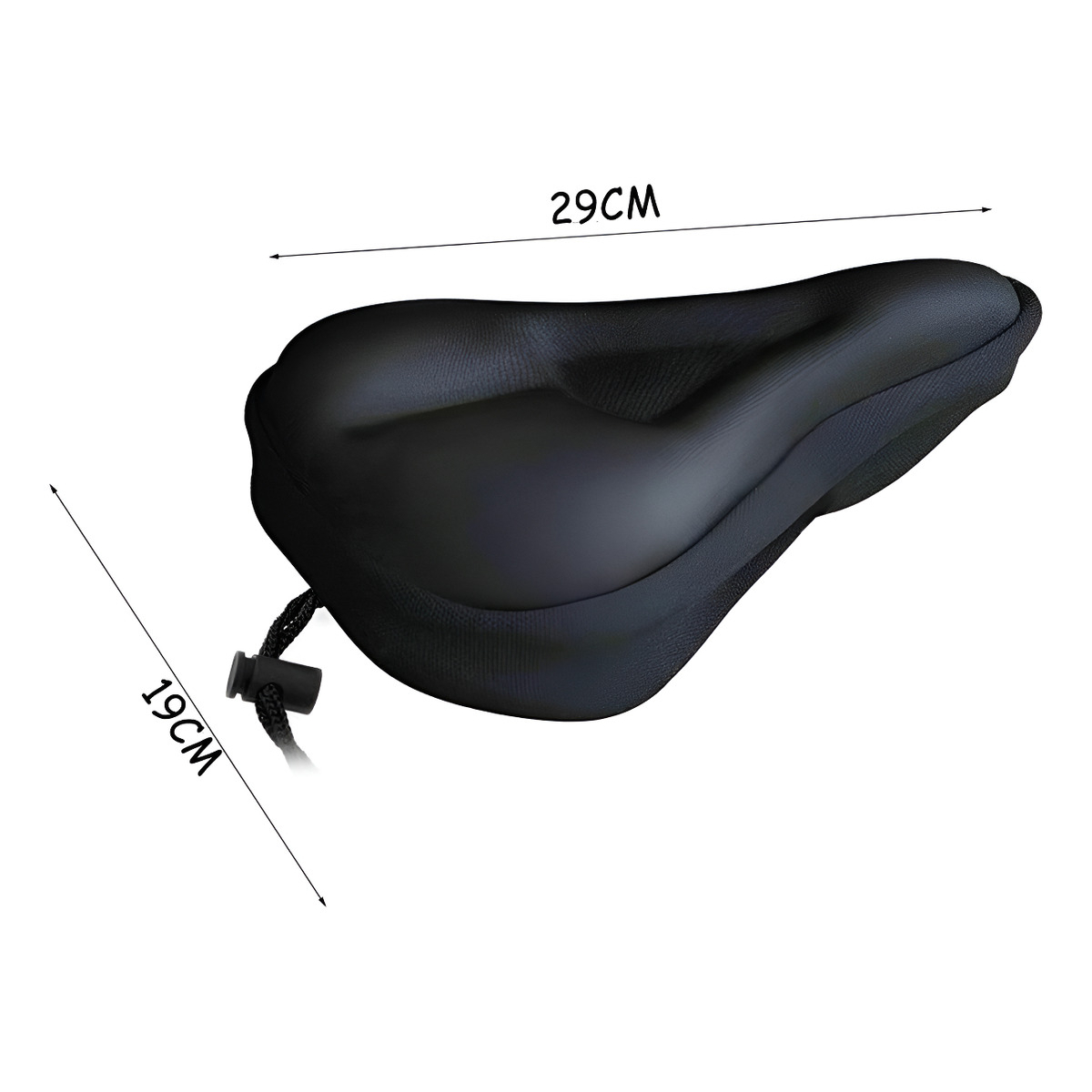 Cubre Asiento De Bicicleta Silicona 103 Grs Spinning - Imagen 2