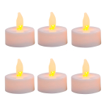 Mini Vela Luz Set De 12 C/pila Souvenir Fiestas Eventos Deco