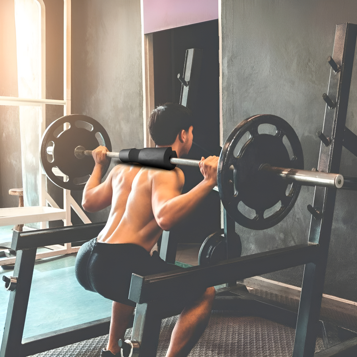 Almohadilla Para Barra Protege Cuello Hombros Crossfit Ilumi - Imagen 2