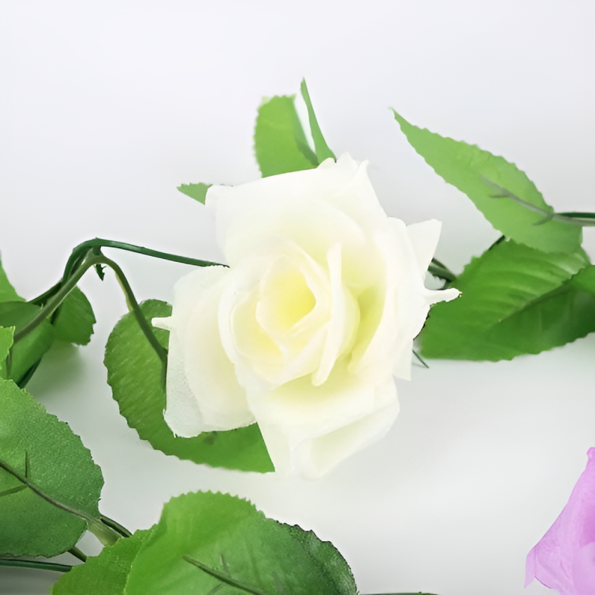 Guirnalda De Flores Artificial,guía De Rosas Artificial,flor - Imagen 3