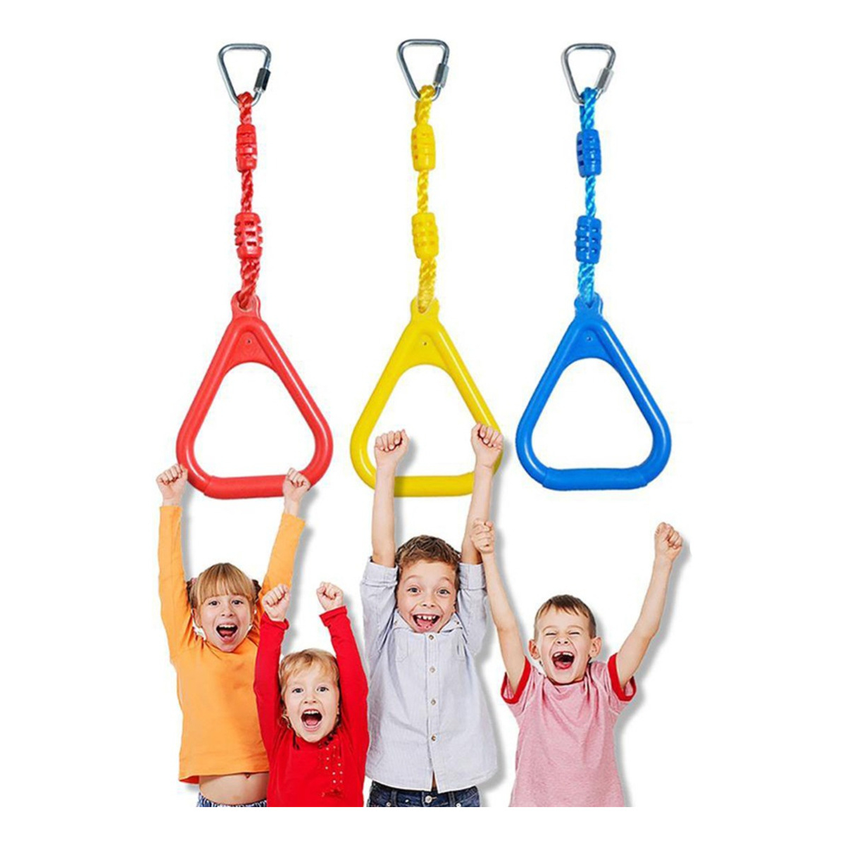 Anillo Para Colgarse Juego Deporte Niños Adultos Iluminaras - Imagen 11