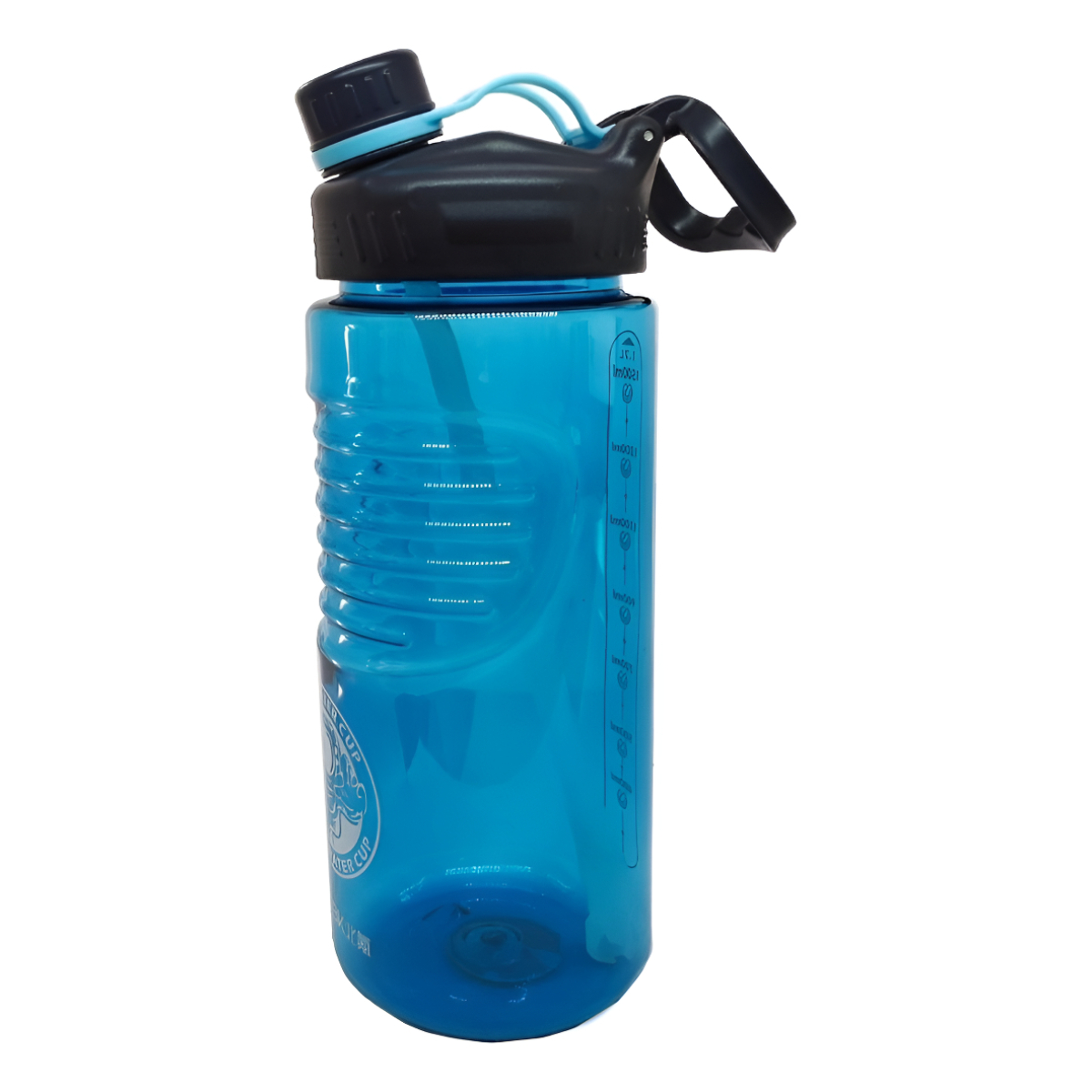 Botella De Agua Deportiva Plastico 1,7l Transparente - Imagen 13