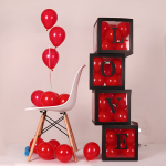 Caja Decoracion Fiestas Ideal Led O Globos Love - Iluminaras - Imagen 13