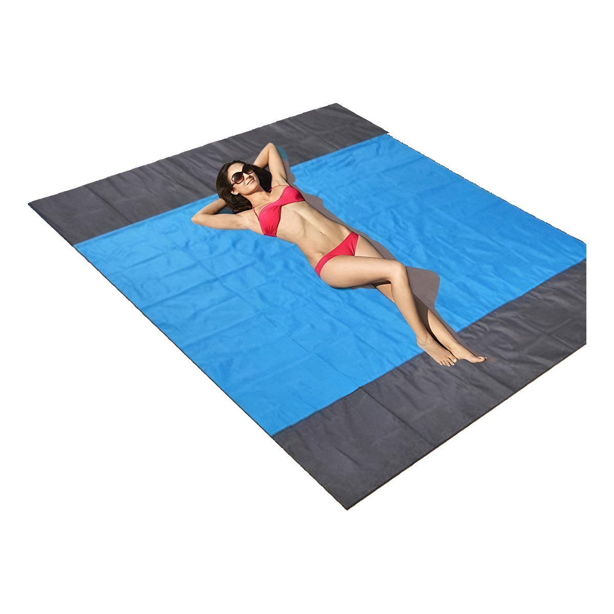 Manta Gigante Para Camping Playa Impermeable Anti Arena - Imagen 1