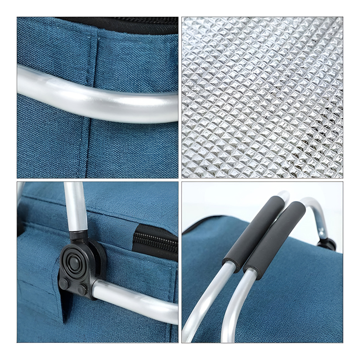 Bolso Conservadora Para Picnic Con Asas Gran Capacidad - Imagen 14