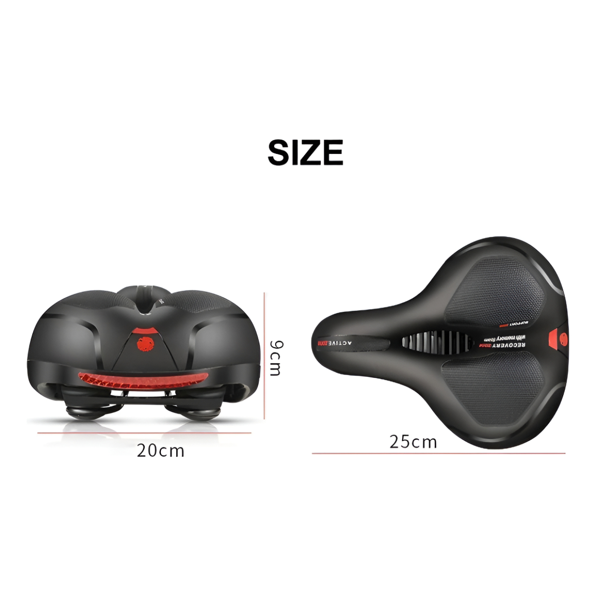 Asiento Para Bicicleta Confortable Anti Prostático Ciclismo - Imagen 24