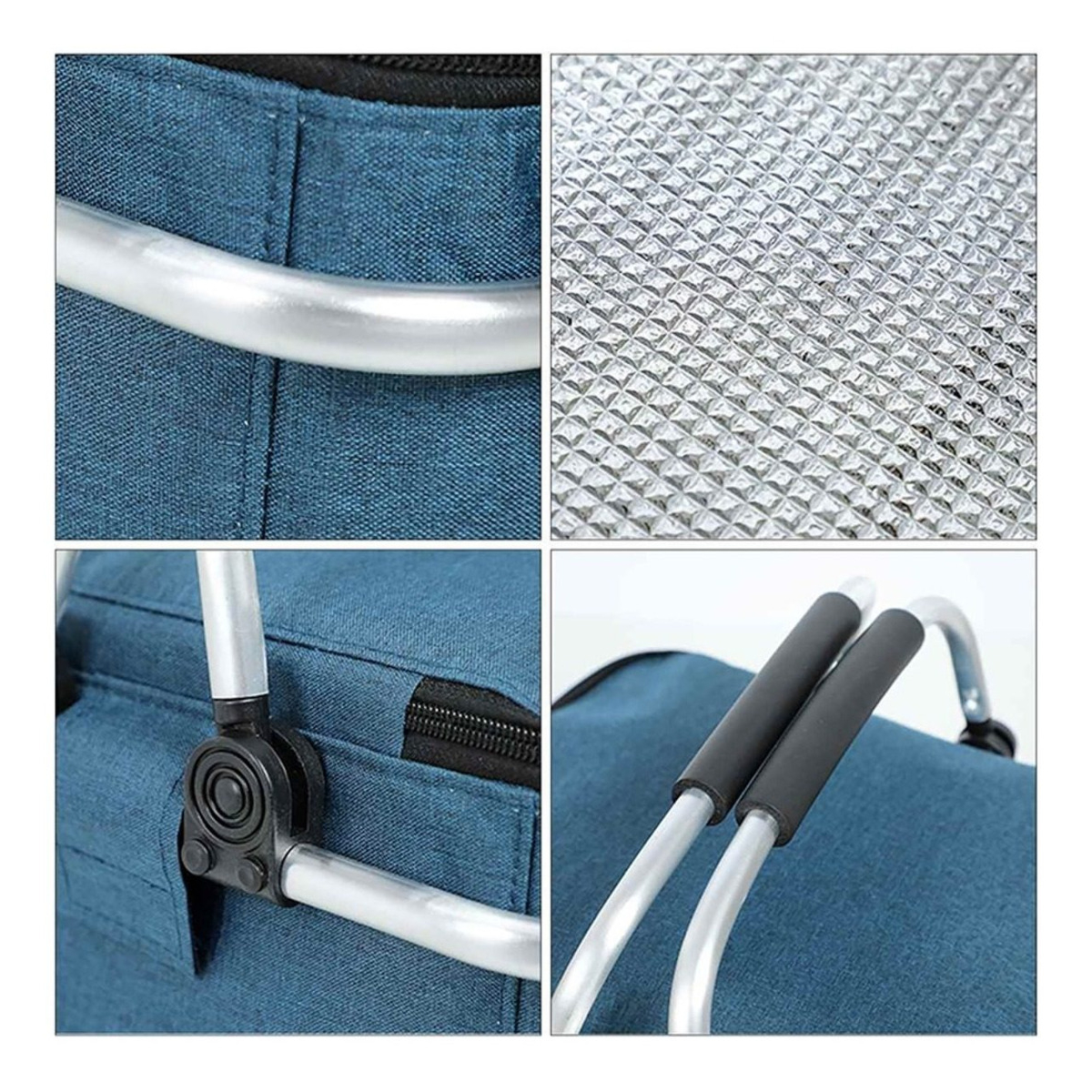 Bolso Conservadora Para Picnic Con Asas Gran Capacidad - Imagen 21