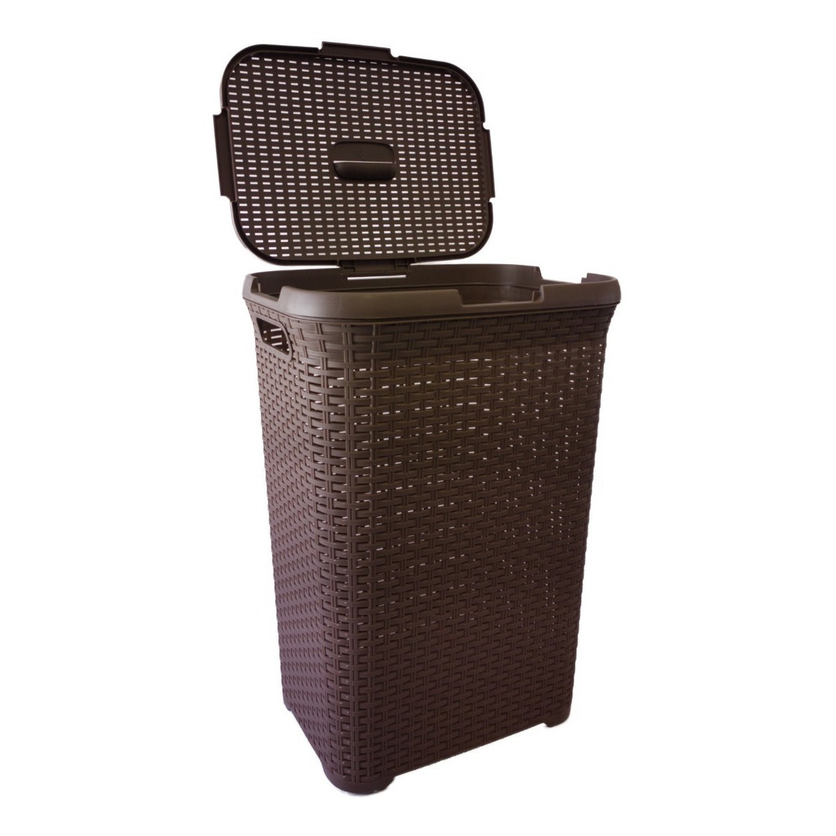 Canasto Para Ropa Sucia Con Tapa Cesto Para Ropa Baño - Imagen 1