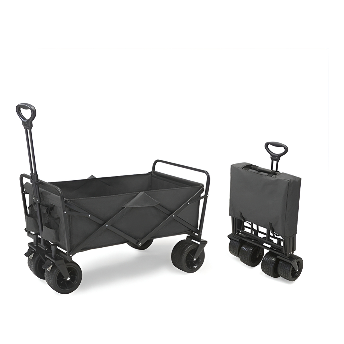 Carrito Transportador Plegable Carro Para Playa Camping - Imagen 1