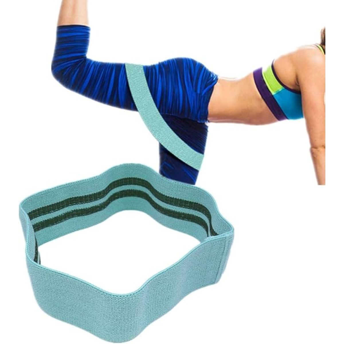 Banda Elástica Algodón Tipo Theraband Gym Yoga Mejor Calidad - Imagen 21