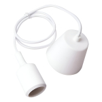 Colgantes Moderno Silicona Cable Textil 1mt Apto Led Vintage - Imagen 8