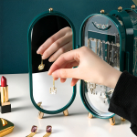 Organizador Exhibidor Joyas Joyero Diseño Acordeón C/ Espejo - Imagen 13