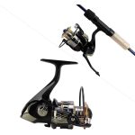 Reel Carrete Rotativo De Pesca Rotativo He3000 Izquierda - Imagen 5