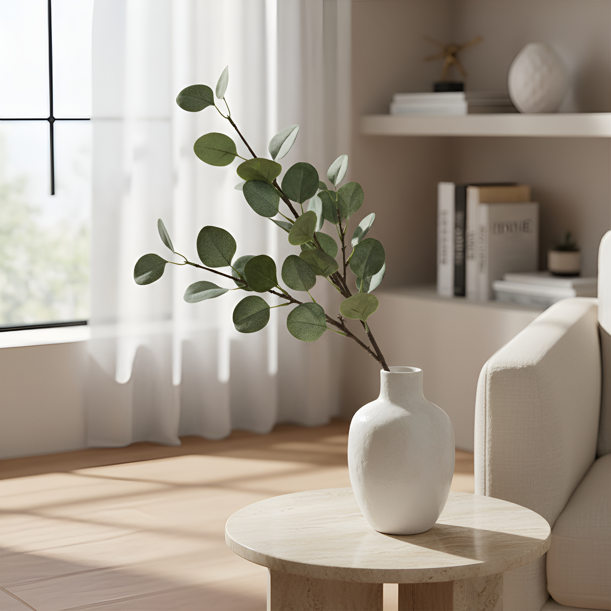 Ramo Planta Artificial Para Decorar 65cm - Imagen 7
