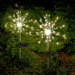 Espiga De Luces 90 Led Solares Resistentes Al Agua - Imagen 6