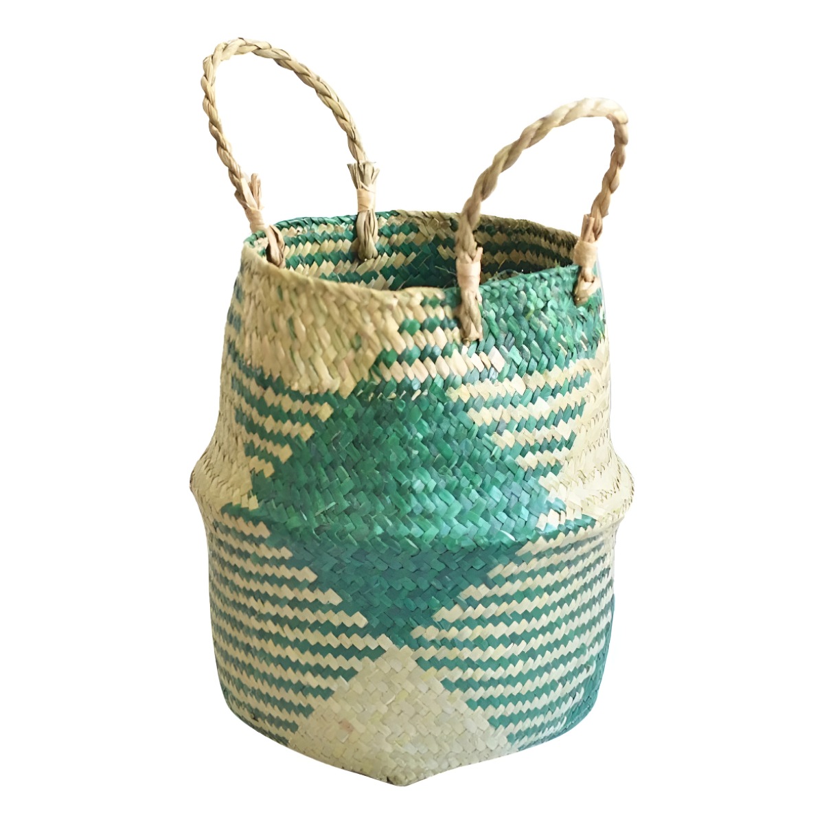 Cesto De Fibra Natural Canasto Decoración Multiuso Xxl - Imagen 1