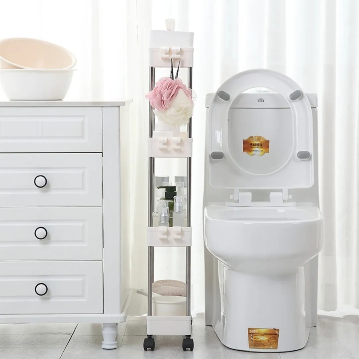 Organizador Espacios Reducidos Con Ruedas Cocina Baño - Imagen 6