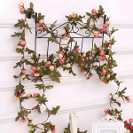 Guirnalda De Enredadera Rosas Artificial Pequeñas - Imagen 3