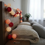 Guias Luces Cotton Ball Con Forma Esfera Led 3 Metros Guia - Imagen 10