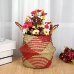 Cesto De Fibra Natural Canasto Decoración Multiuso Xxl - Imagen 10