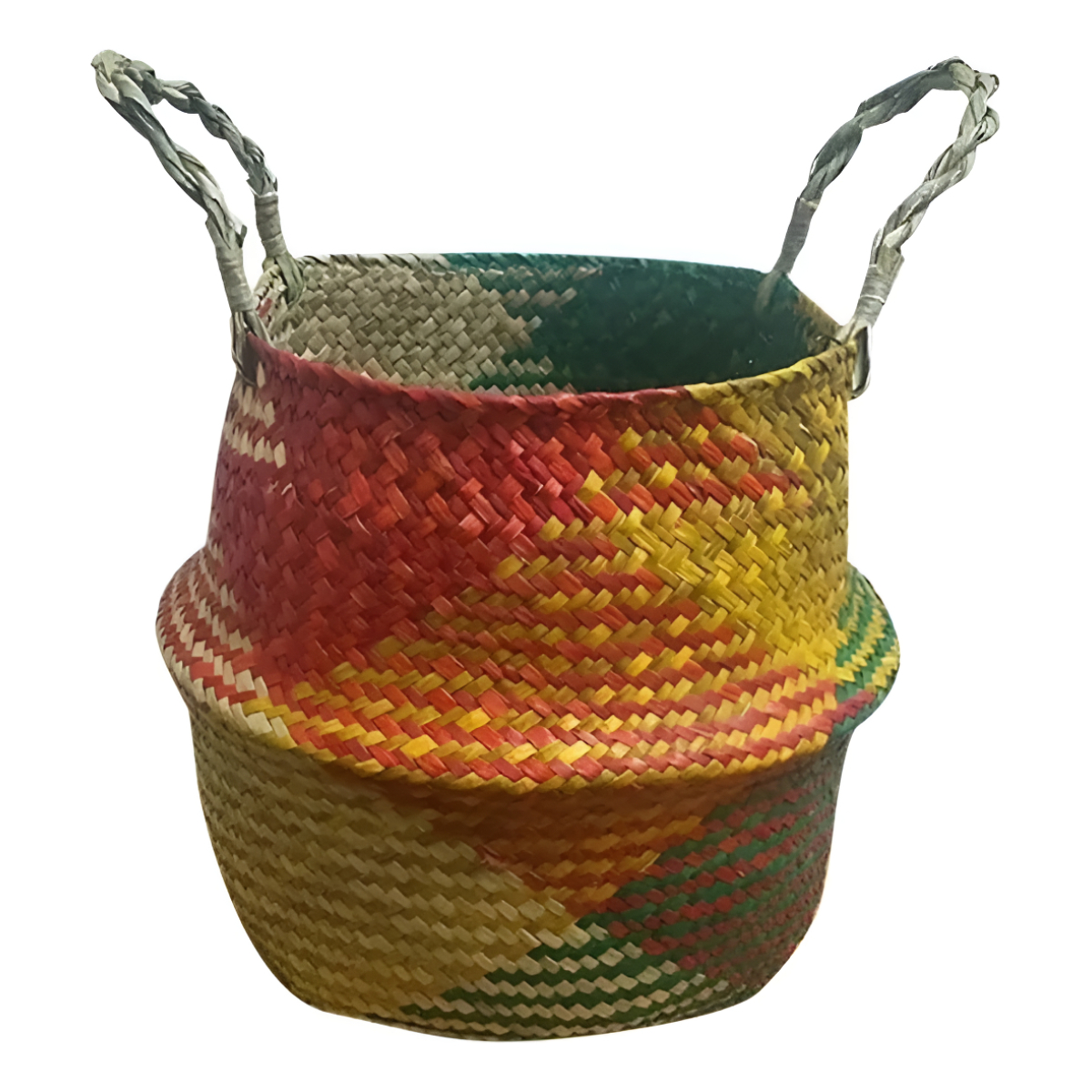 Cesto De Fibra Natural Canasto Decoración Multiuso Xxl - Imagen 4