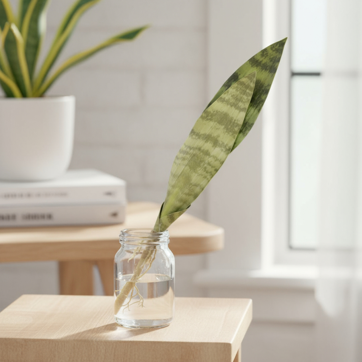 Planta Espada San Jorge Artificial 2 Hojas 40cm - Imagen 8