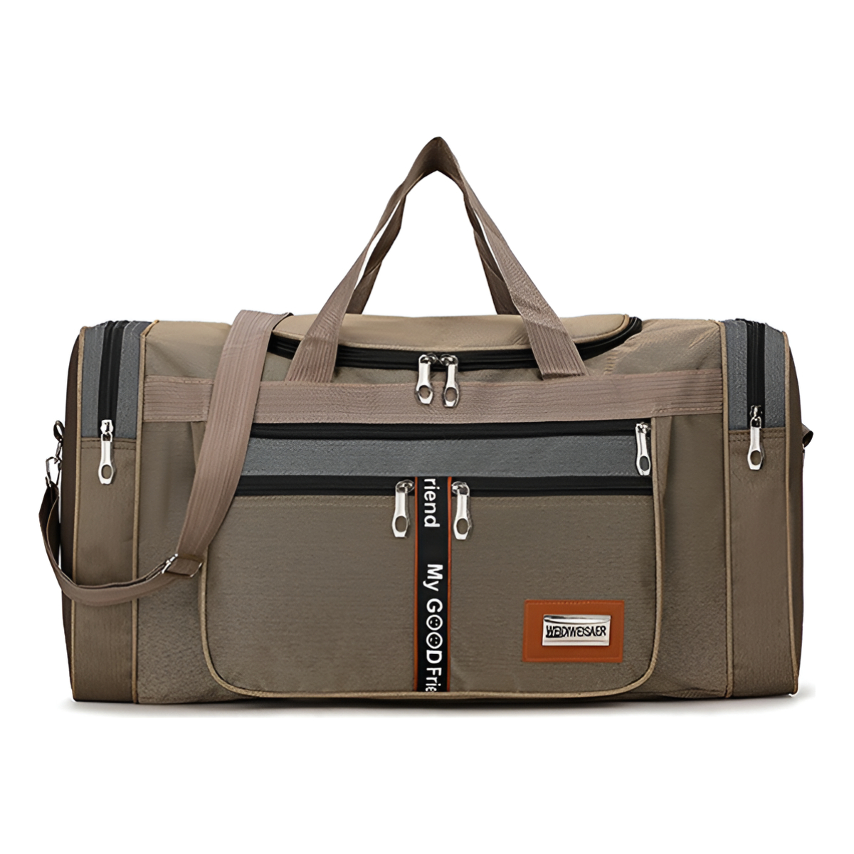 Bolso De Viaje Deportivo Reforzado 6 Bolsillos 50x24x31 Cm - Imagen 10