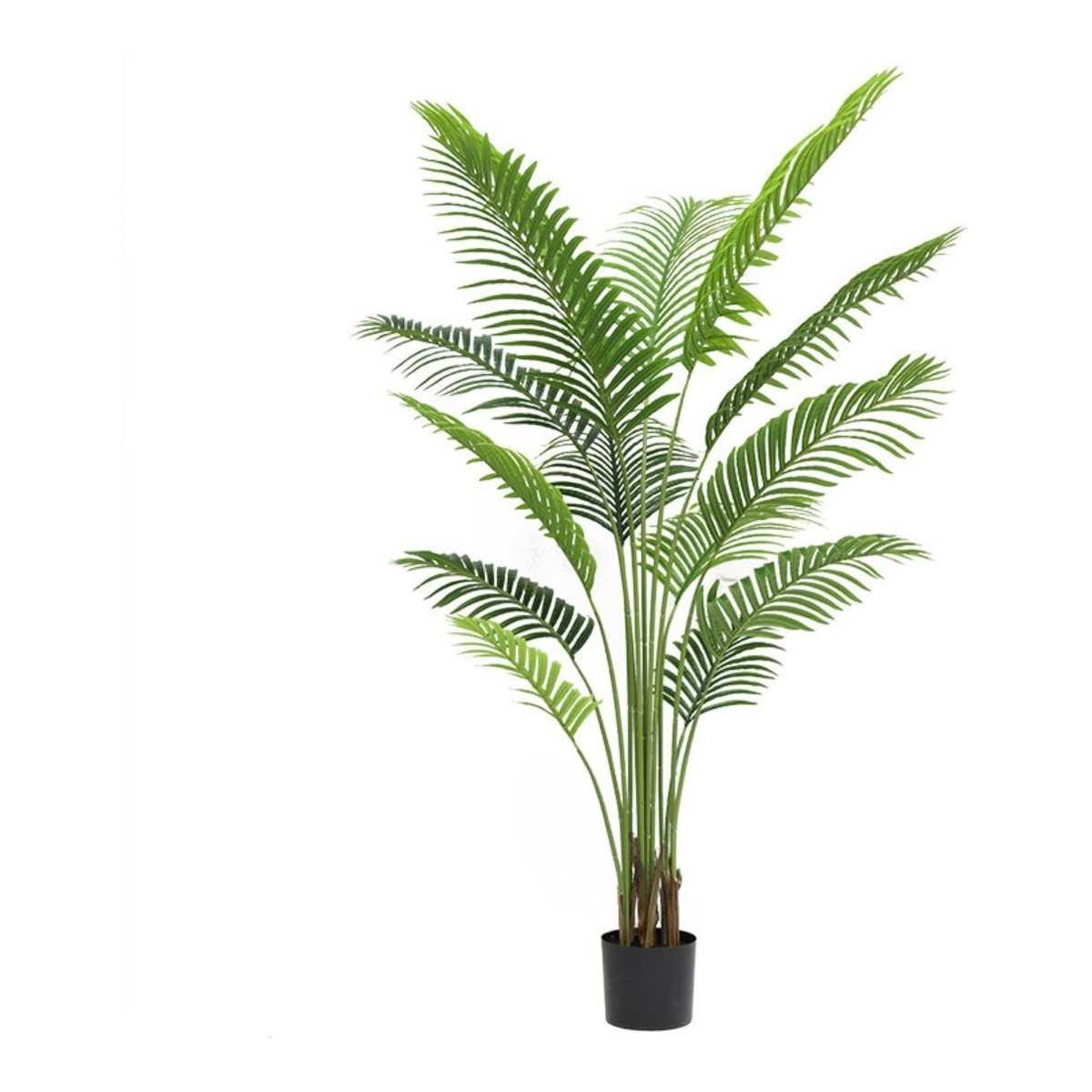 Planta Artificial En Maceta Simil Palmera Areca 220cm - Imagen 1