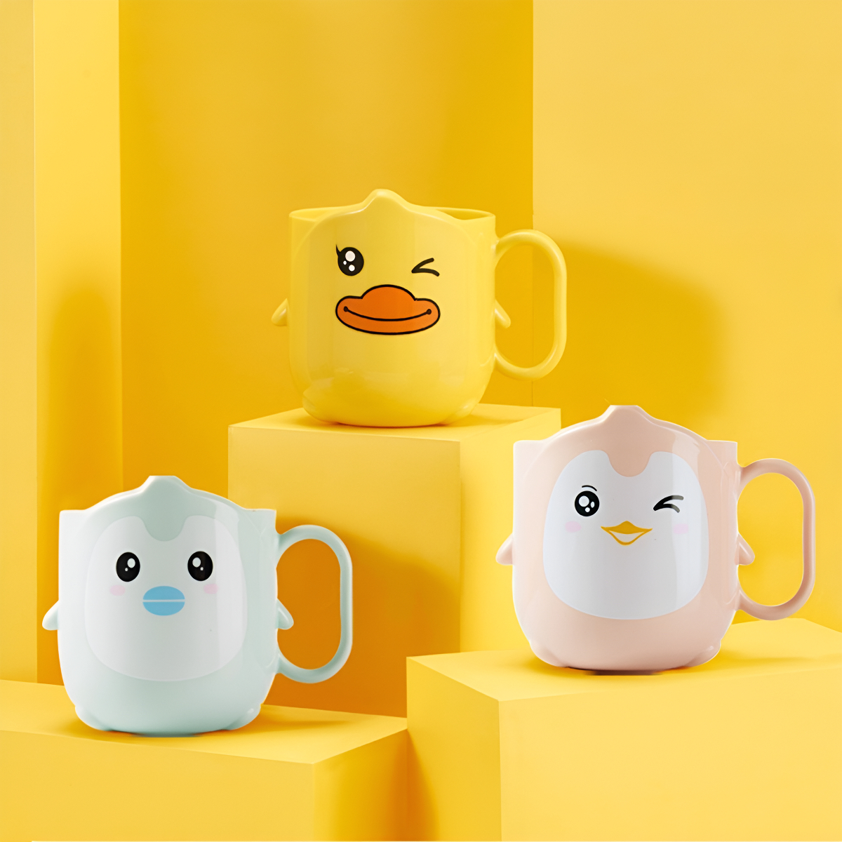 Taza De Plástico Para Niños Con Diseños Vaso 350 Ml - Imagen 5