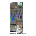 Set 16 Boyas Flotadores Kit Pesca Luminoso Alta Visibilidad - Imagen 2