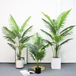 Planta Artificial En Maceta Simil Palmera Areca 220cm - Imagen 5