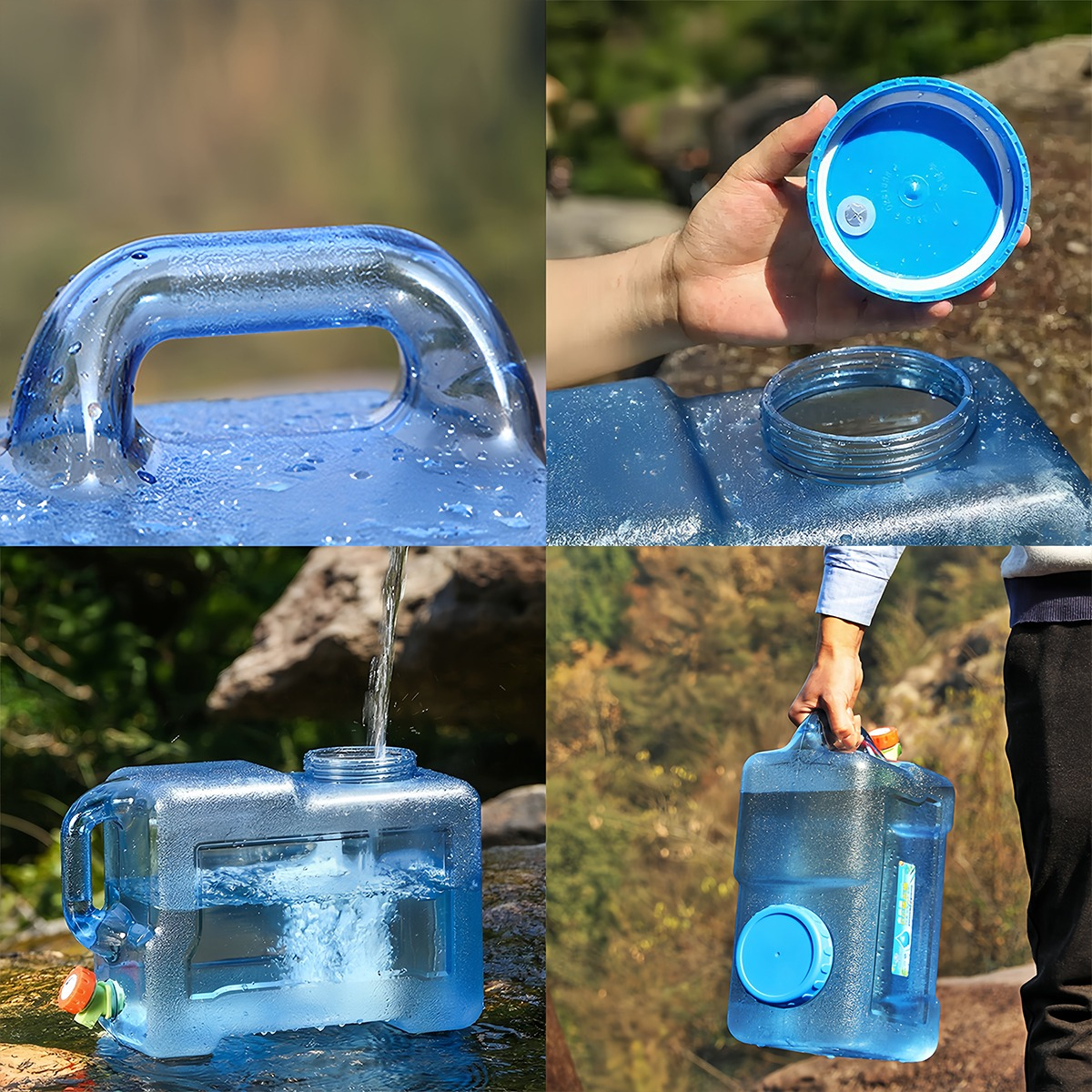 Dispensador De Agua 12 Litros Camping Bidon - Imagen 5