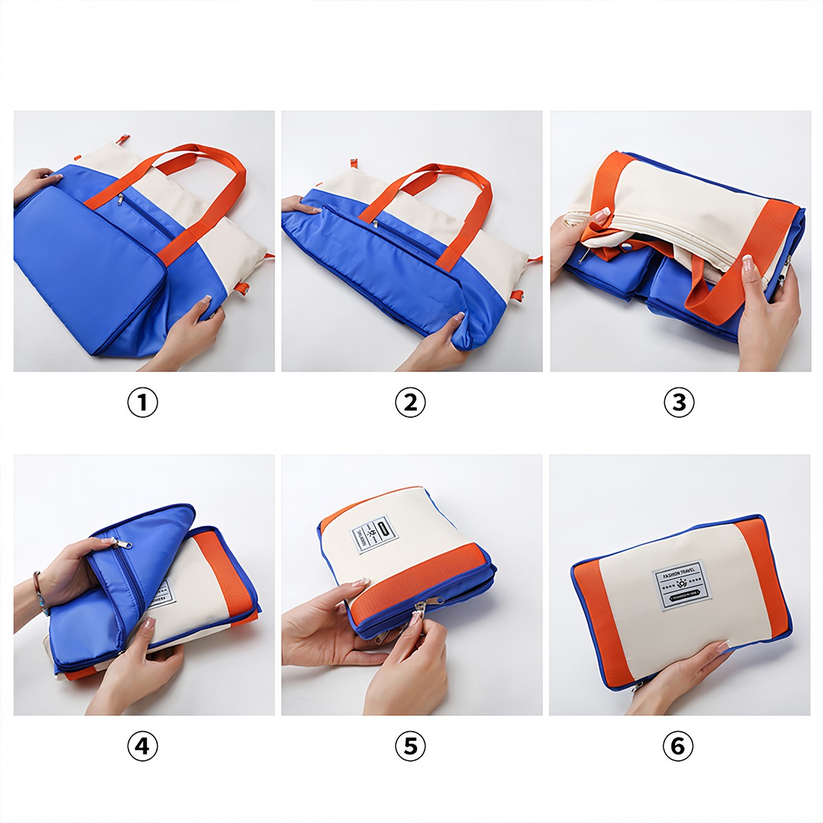 Bolso Cartera Plegable Deportes Gran Capacidad Fitness - Imagen 21