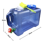 Dispensador De Agua 12 Litros Camping Bidon - Imagen 7