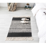 Alfombras Nórdicas Vintage Con Borlas Flecos Textil 90 Cm - Imagen 36