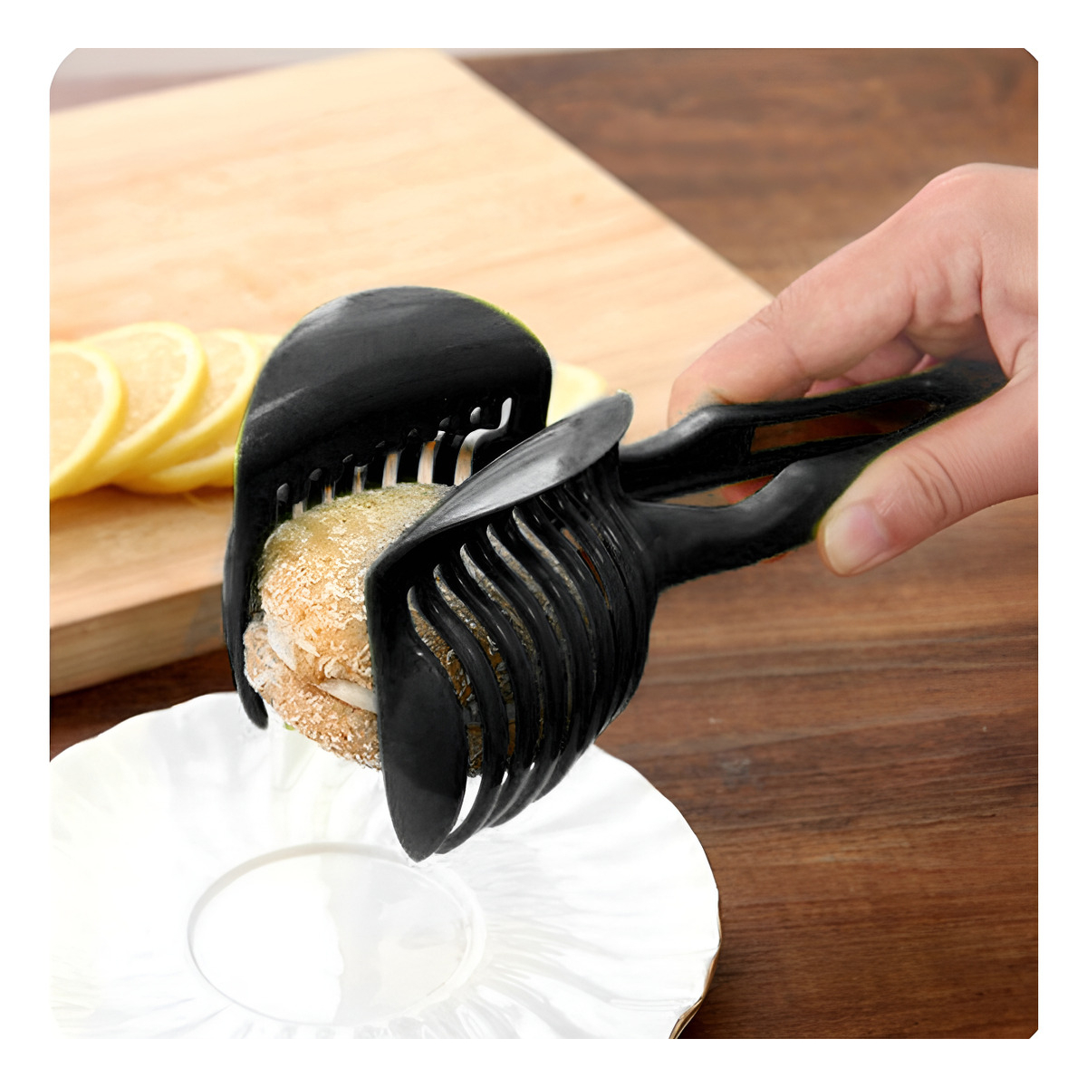 Cortador Fruta Verdura Cocina Práctico - Imagen 7