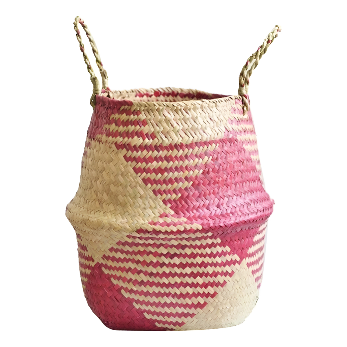 Cesto De Fibra Natural Canasto Decoración Multiuso Xxl - Imagen 8