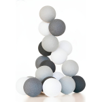 Guias Luces Cotton Ball Con Forma Esfera Led 3 Metros Guia - Imagen 24