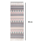 Alfombras Nórdicas Vintage Con Borlas Flecos Textil 90 Cm - Imagen 9