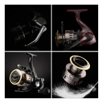 Reel Carrete Rotativo De Pesca Rotativo He3000 Izquierda - Imagen 7