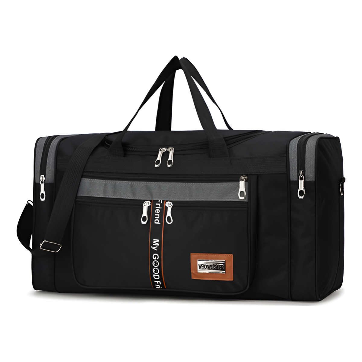 Bolso De Viaje Deportivo Reforzado 6 Bolsillos 50x24x31 Cm - Imagen 3