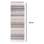 Alfombras Nórdicas Vintage Con Borlas Flecos Textil 90 Cm - Imagen 46
